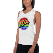 Load image into Gallery viewer, Lilles PRIDE Ladies’ Muscle Tank
